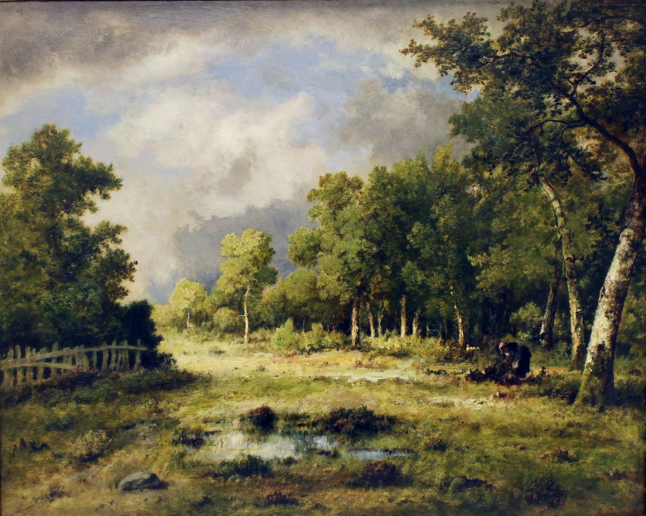 painting of meadow
