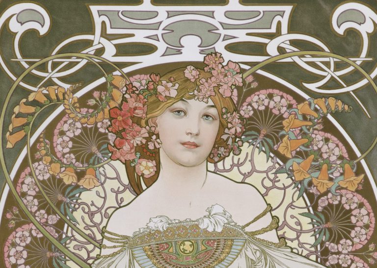alphonse mucha illustration