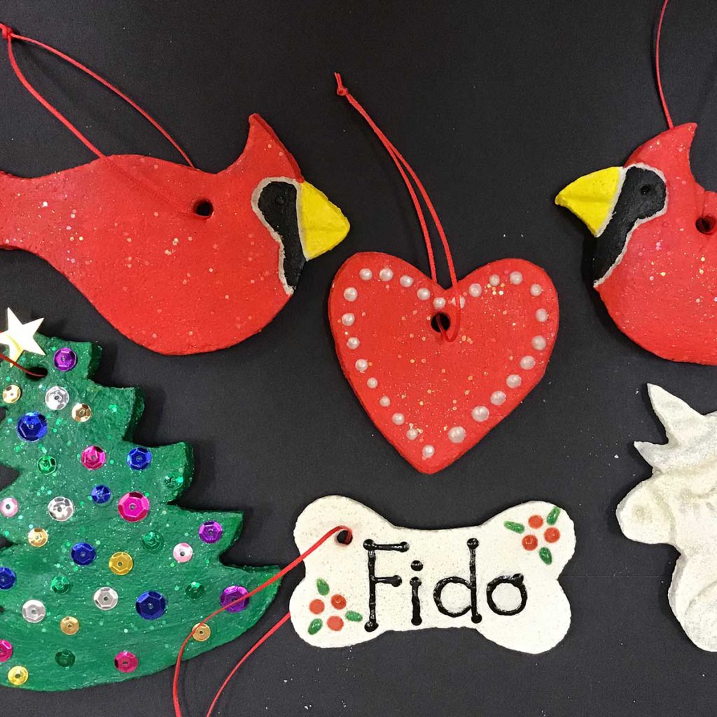 Click here for the Salt Dough Ornaments project video.