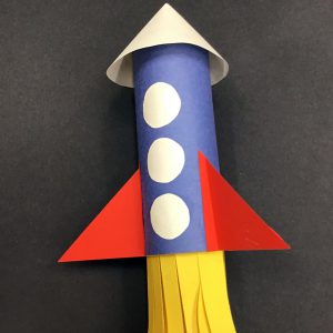 Click here for the Cardboard Tube Rocket video.