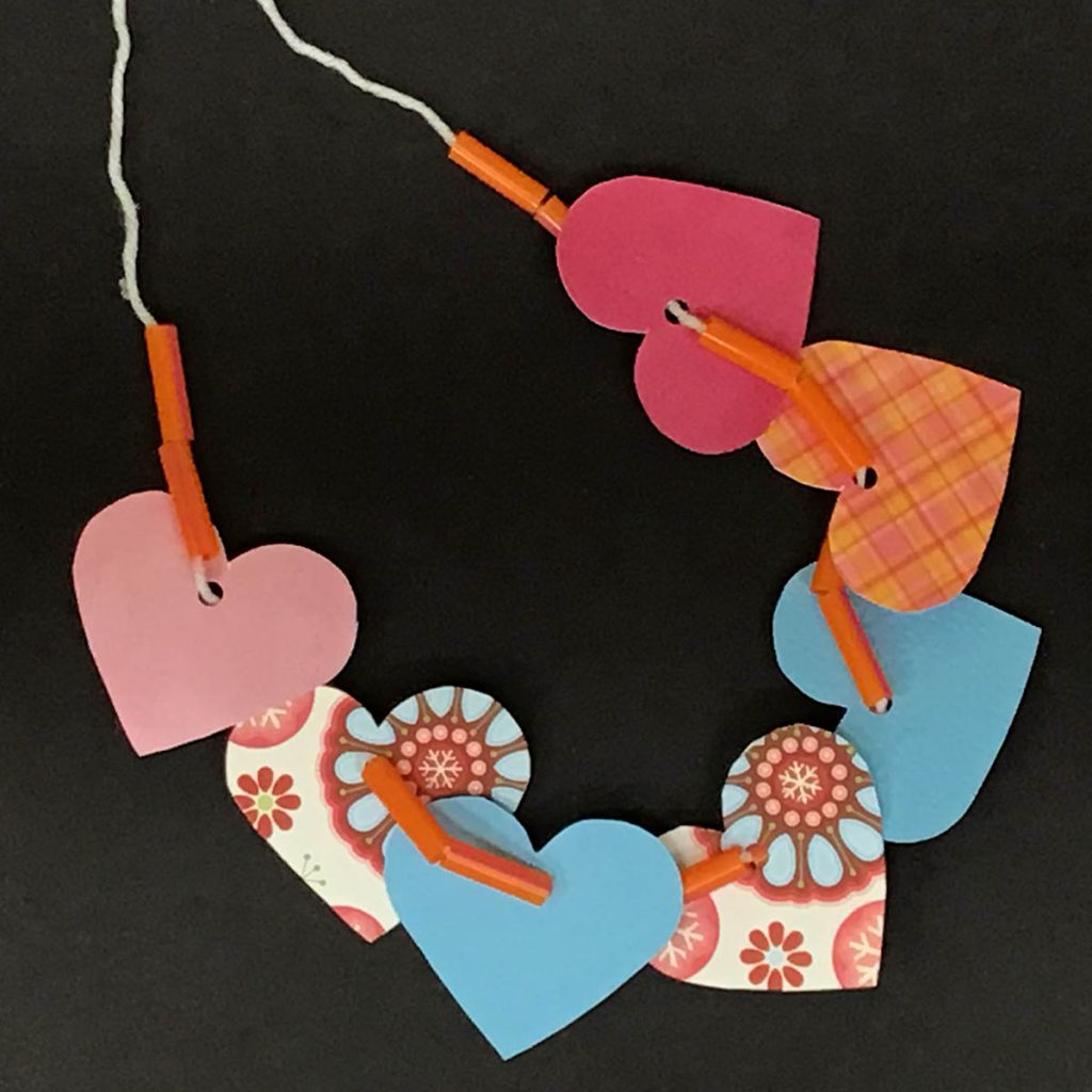 Click here for the Valentine Necklace project video.