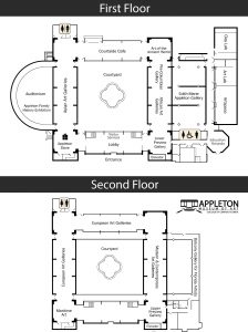 Map of First and Second Floors